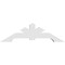 Ekena Millwork Vanguard Architectural Grade PVC Gable Bracket, 72"W x 21"H x 6"D x 6"F, 7/12 Pitch GBP072X21X0606VAN00 - alternate 4